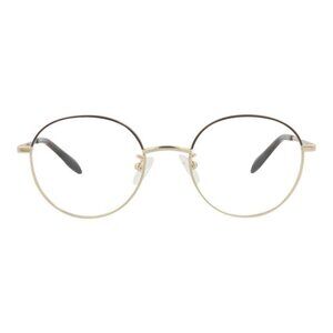 Alexander McQueen Unisex Round/Oval Gold Gold Transparent Fashion Designer